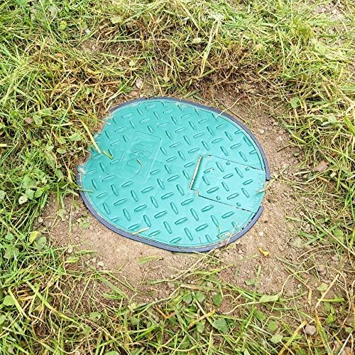 RAIN Ventilkasten Ventilbox Verteilerkasten Bewässerung rund mit Kugelhahn 3/4" PZCR 15