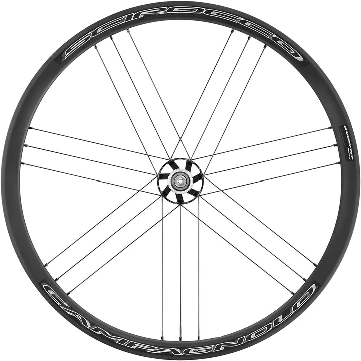 Campagnolo Unisex – Erwachsene Scirocco DB Laufradsatz, Schwarz, 28"