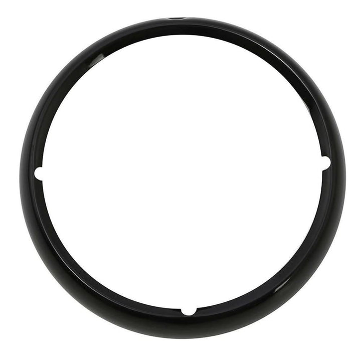 Motorrad Scheinwerfer Lampe Trimmring Abdeckung, TOTMOX 7'' ABS Kunststoff Scheinwerfer Trimmring Ri