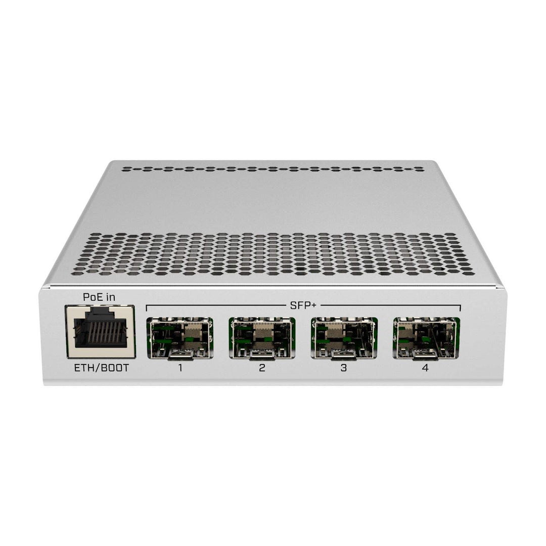 MikroTik CRS305-1G-4S+IN Switch 5 Anschlüsse 4 x SFP+ + 1 x 10/100/1000 (PoE)