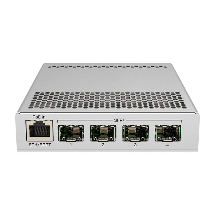 MikroTik CRS305-1G-4S+IN Switch 5 Anschlüsse 4 x SFP+ + 1 x 10/100/1000 (PoE)