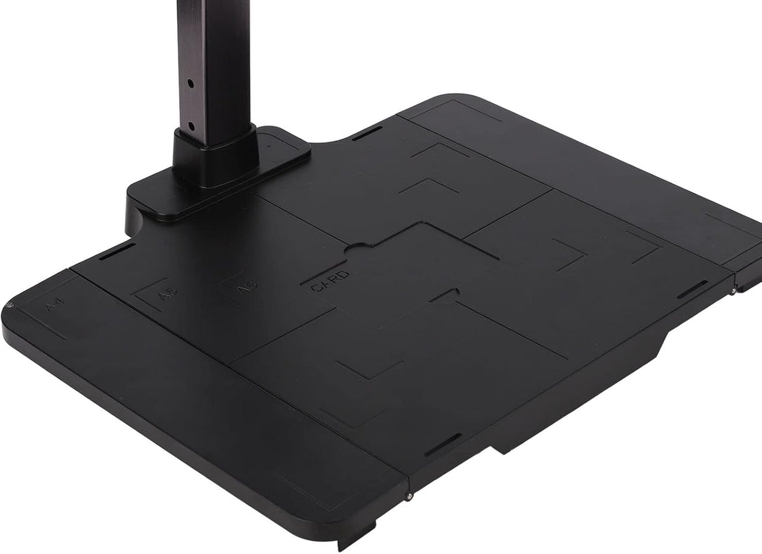 VBESTLIFE Dokumentenkamera, Buchscanner Overhead-Scanner HD 5MP Tragbare USB-Doc-Cam, A4-Fanggrösse
