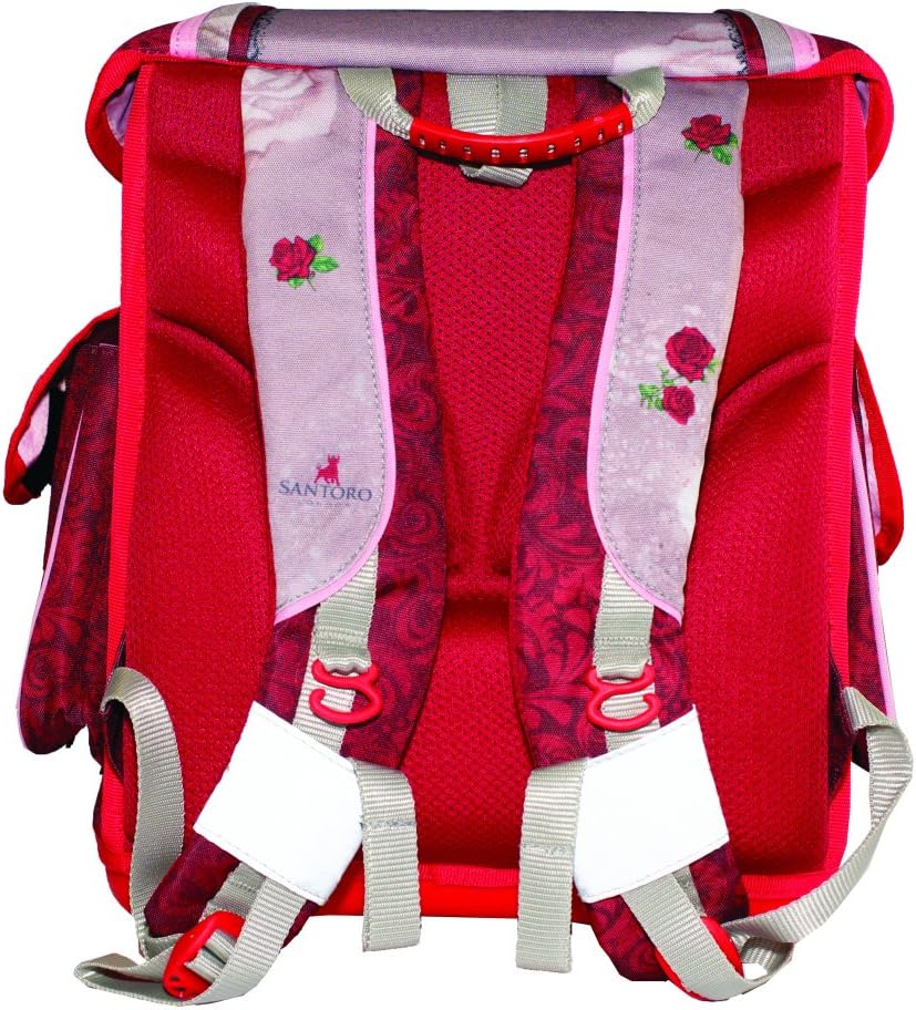 MIRABELLE Ergo Schulranzen, 38 cm, Red