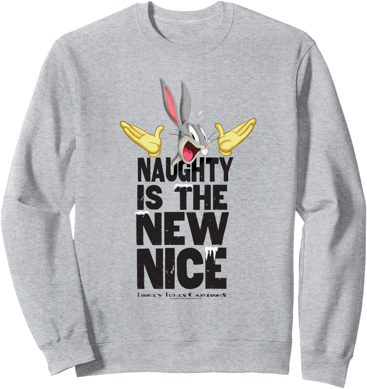 Looney Tunes Bugs Bunny Naughty Christmas Weihnachten Sweatshirt