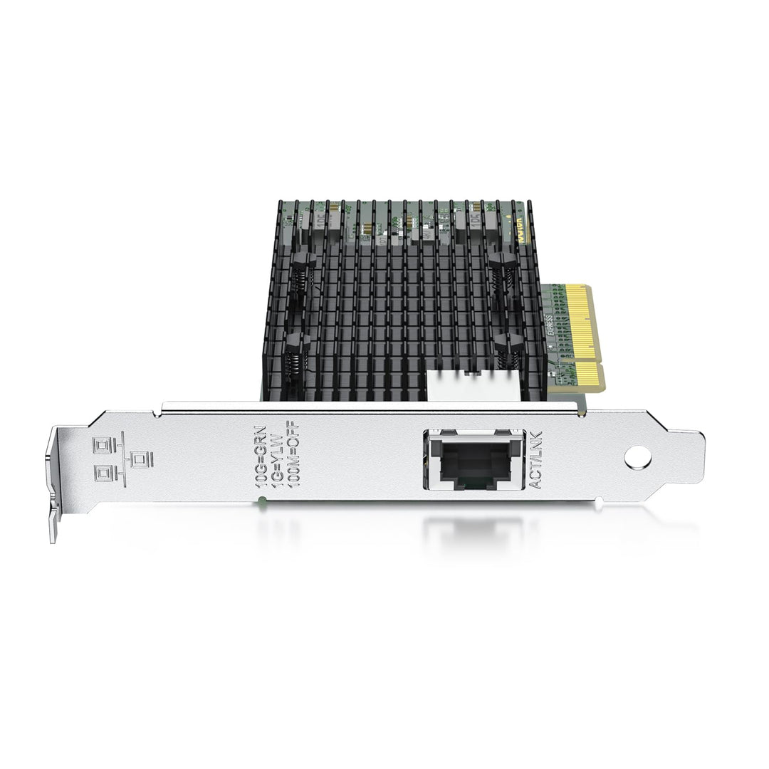 10Gtek® 10Gb PCI-E NIC Netzwerkkarte, Single Copper RJ45 Port, mit Intel X540-BT1 Controller, PCI Ex