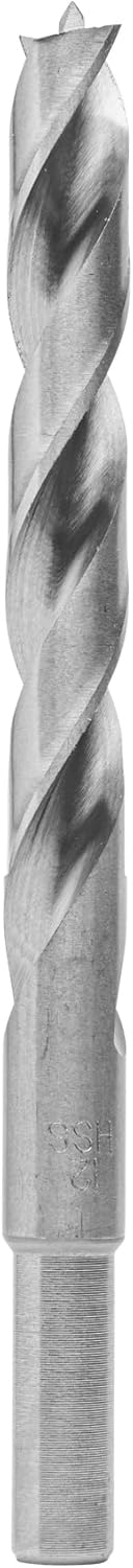 ENT 50120 Holzbohrer Ø 12,0 mm HSS-G, mit Zentrierspitze und Vorschneider, Nutzlänge 91 mm, Gesamtlä