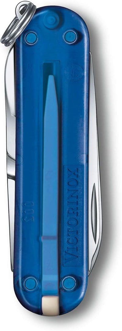 Victorinox Schweizer Taschenmesser, Klein, Classic SD, Multitool, Swiss Army Knife, Geschenk, 7 Funk