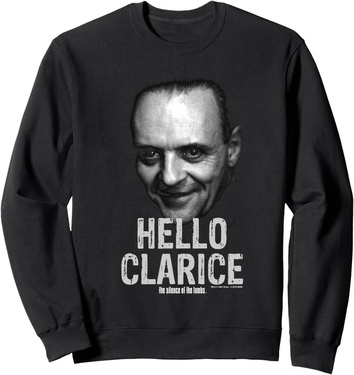 The Silence Of The Lambs Hannibal Lecter Hello Clarice Sweatshirt