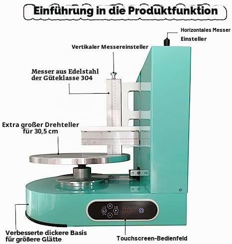Generisch Automatische Kuchencreme-Maschine zum Verteilen von Sahne, elektrische Sahne, für Geburtst