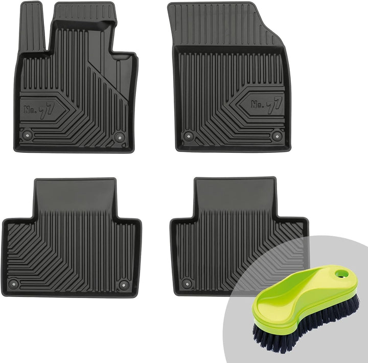 FROGUM No.77 Gummimatten Ganzjahresset von Auto Fussmatten Autofussmatten für Volvo XC90 II ab 2014
