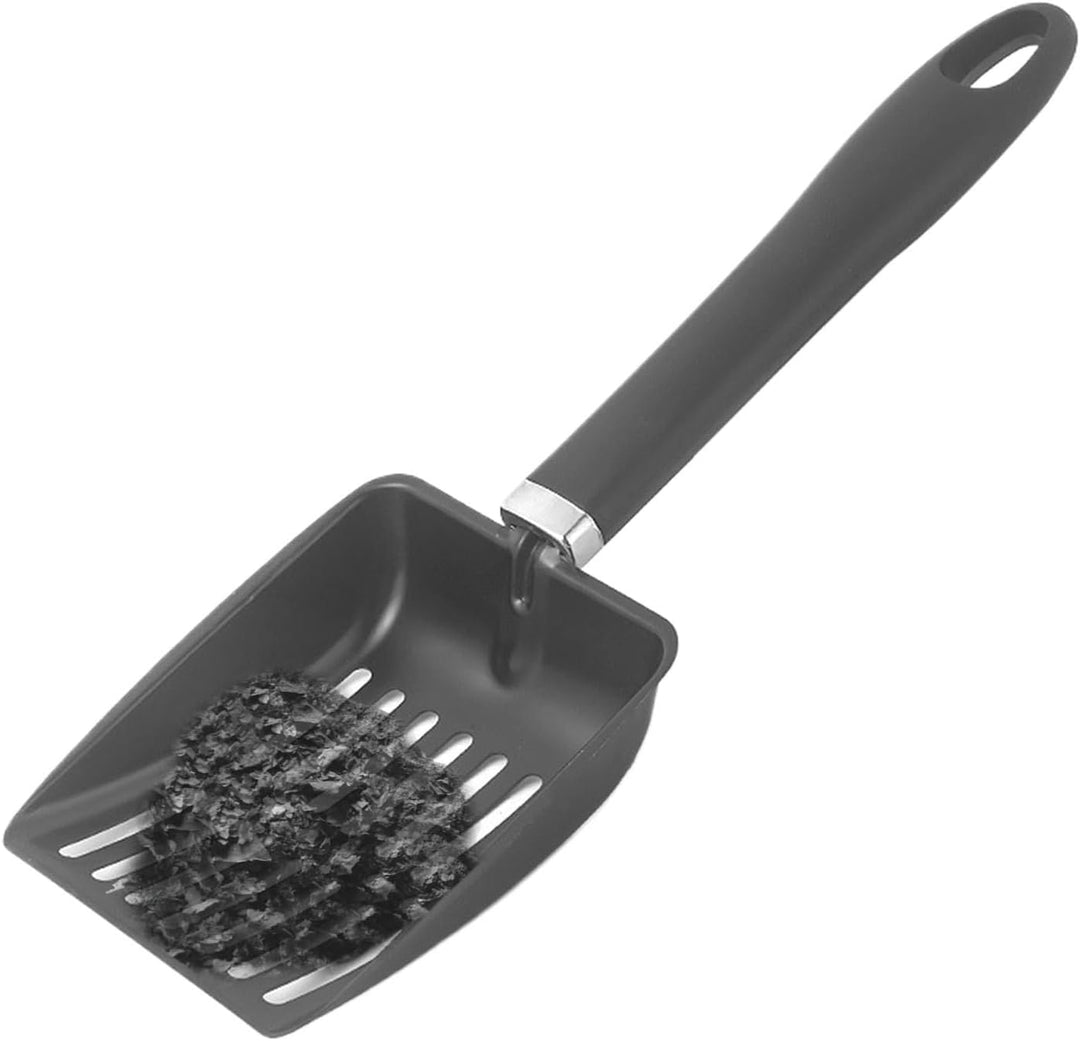 Hohlkaminschaufel, Metallkohleschaufel, 32,5 x 10,7 cm, authentische Reinigungsschaufel, rostbeständ