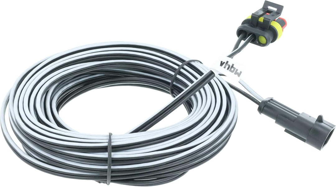 vhbw Niederspannungs-Kabel kompatibel mit Husqvarna 450X (2019), 450X (2018), 450X (2017-01) Mährobo