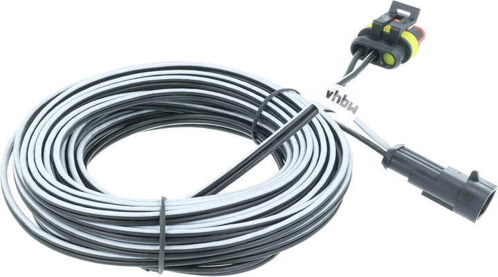 vhbw Niederspannungs-Kabel kompatibel mit Husqvarna 450X (2019), 450X (2018), 450X (2017-01) Mährobo
