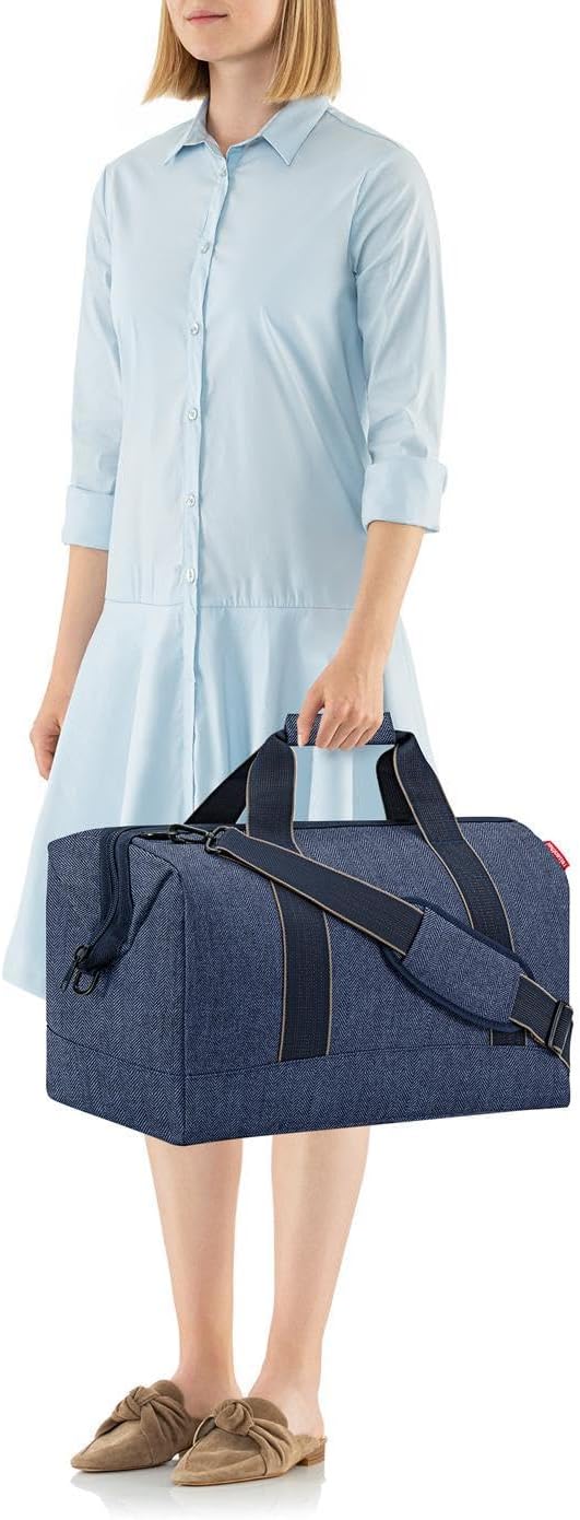 Reisenthel Allrounder-MT4113 Tasche Herringbone dark blue L
