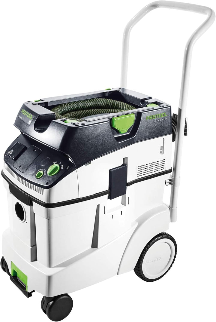 Festool Absaugmobil CTL 48 E CLEANTEC (mit Hauptfilter, SELFCLEAN Filtersack, Saugschlauch glatt Ø 2