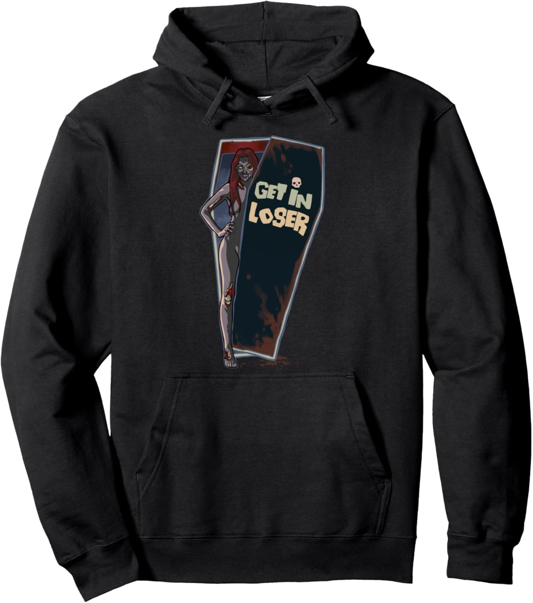 Goth Geschenk Erhalten In Verlierer Pullover Hoodie