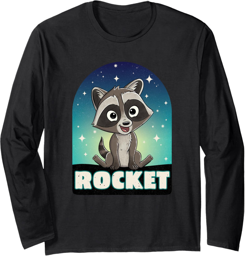 Marvel Guardians of the Galaxy Volume 3 Baby Rocket Toony Langarmshirt