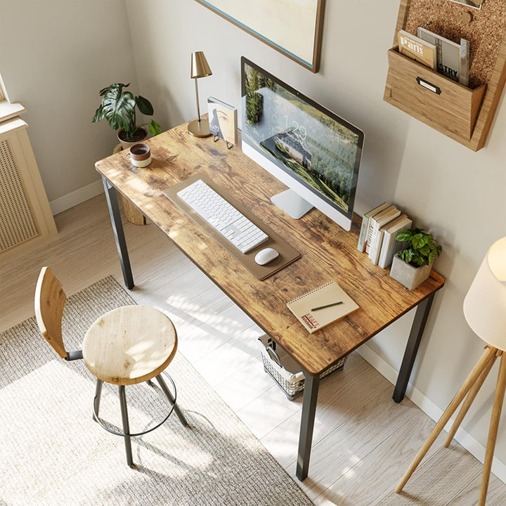 CubiCubi Schreibtisch Klein, 60 x 40 x 75 cm, computertisch PC Tisch, Heimbüro Schreibtisch, Küchent