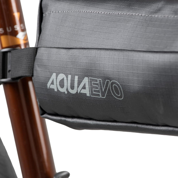 Oxford Products Aqua Evo Adventure Fahrradrahmen Pack Wasserdicht bis Stufe IPX6 (4L) UK Schwarz, (4