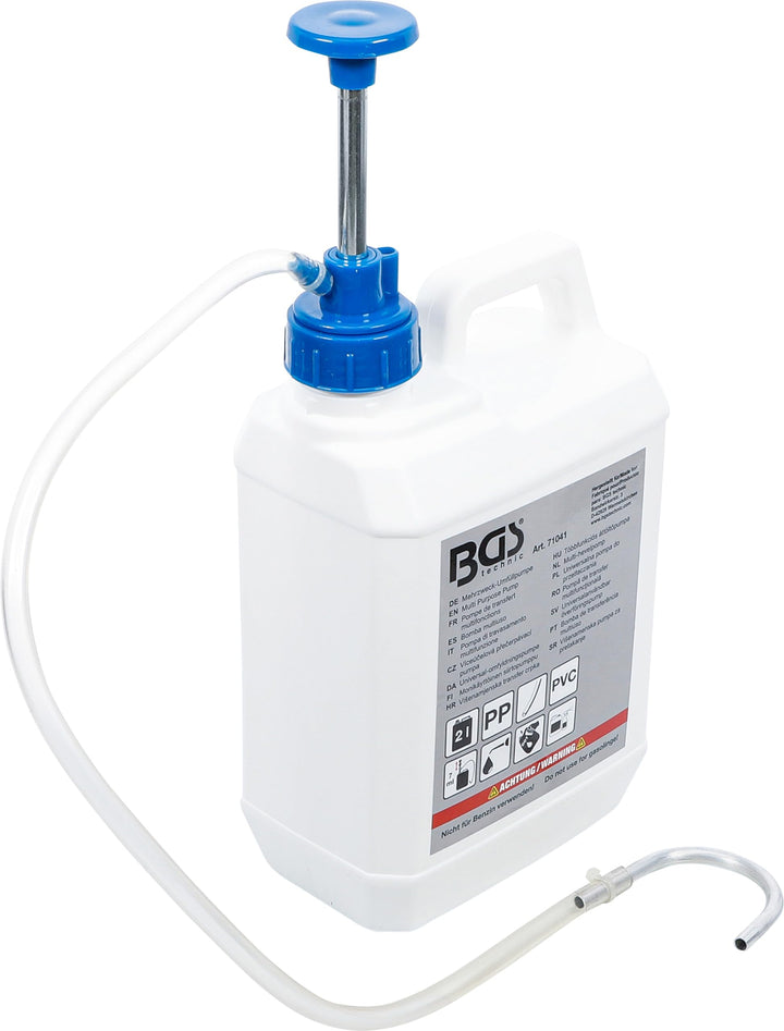 BGS 71041, Mehrzweck-Umfüllpumpe, 2 l