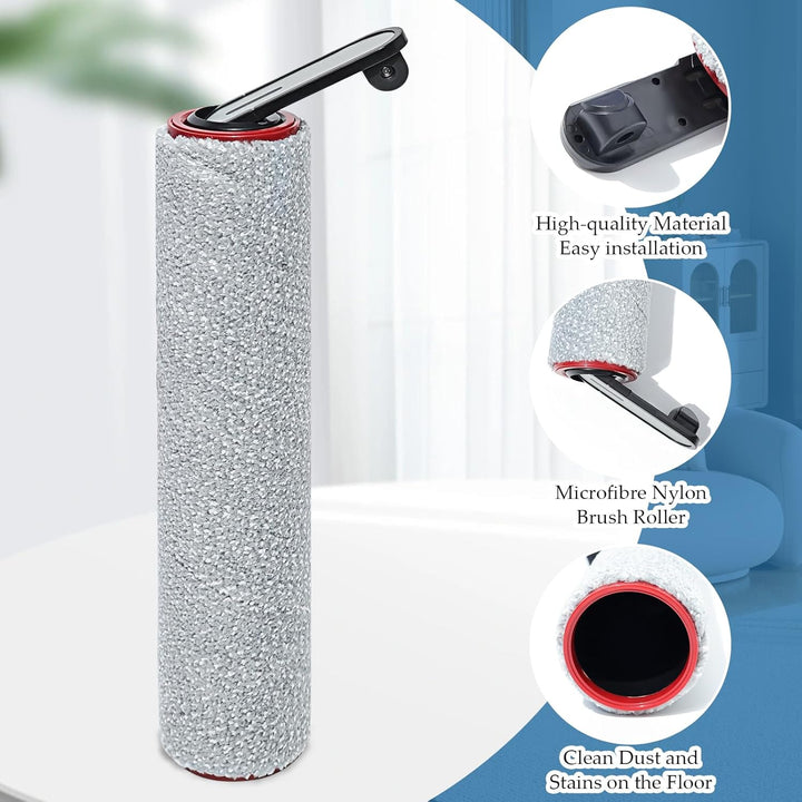 Ersatz-Rollenbürste und Filter Zubehör für Dreame H14 AE Nass- und Trockensauger Ersatzteile, 2 Walz