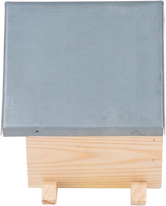 Esschert Fallen Fruits WA54 Bee Haus quadratisch, Braun