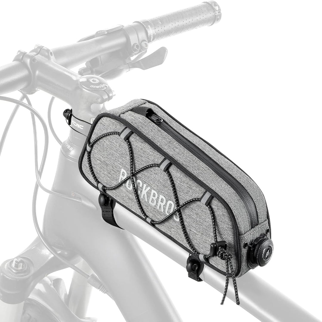 ROCKBROS Road-to-Sky Fahrrad Rahmentasche Wasserabweisend Oberrohrtasche 0,7L Reflektierend Fahrradt