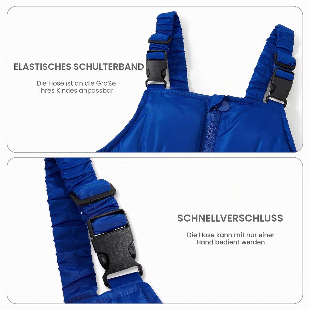 Baby Mädchen Jungen Daunenjacke Schneeanzug mit Künstliches Fell Kaputze Bekleidungsset Kleinkind Ve
