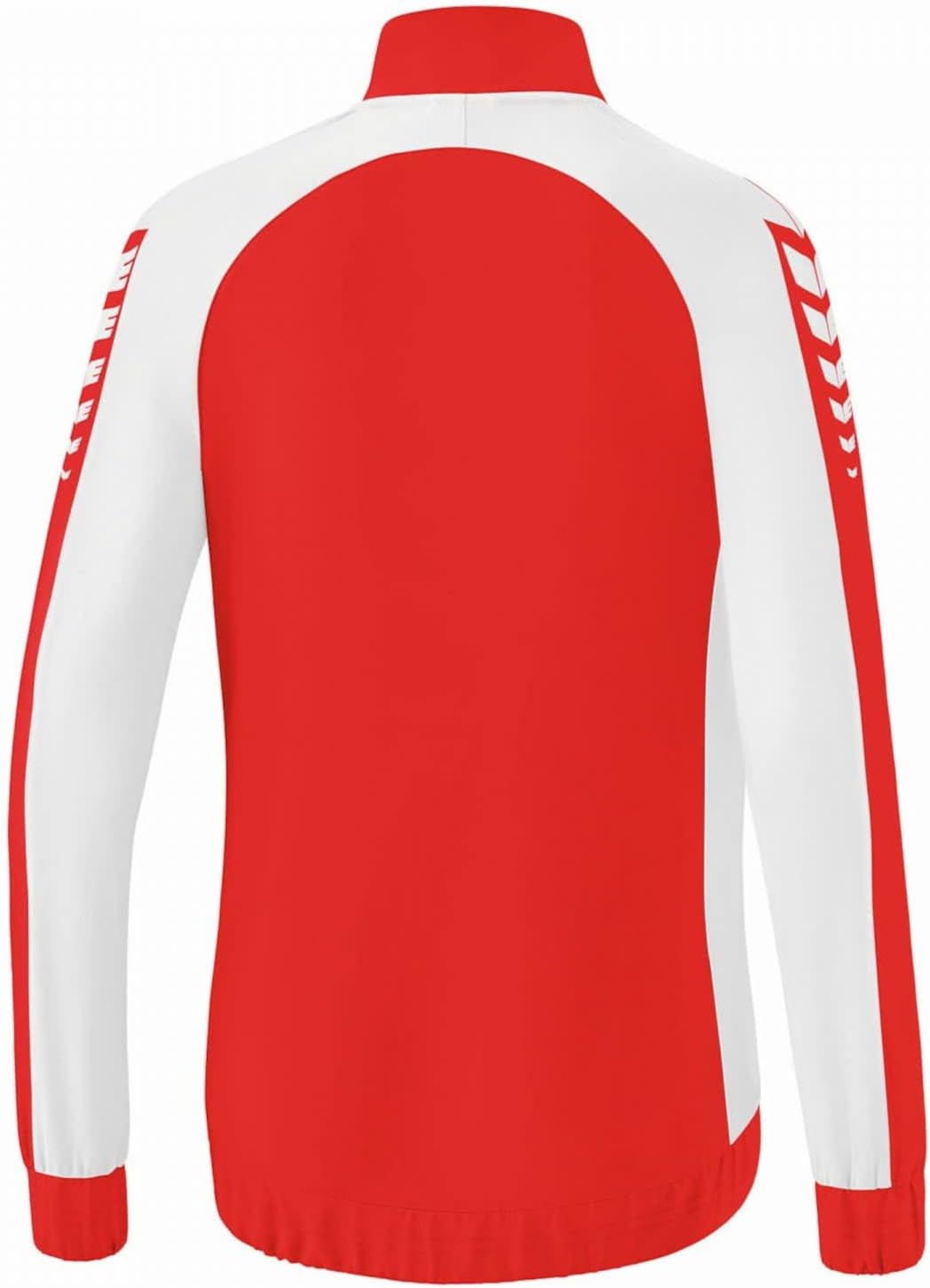 Erima Six Wings Präsentationsjacke Damen Damen 34 Rot/Weiss, 34 Rot/Weiß