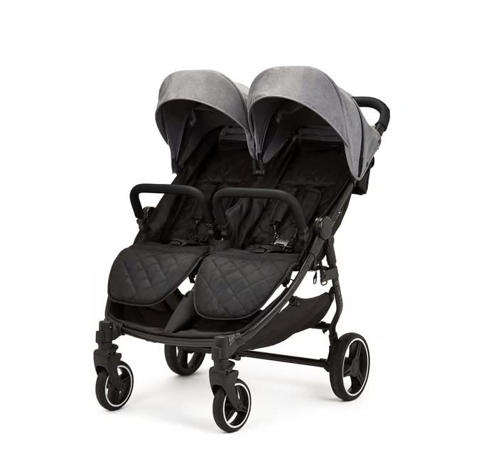 Ickle Bubba Venus Max Doppel-Kinderwagen (Raumfahrt Grau)