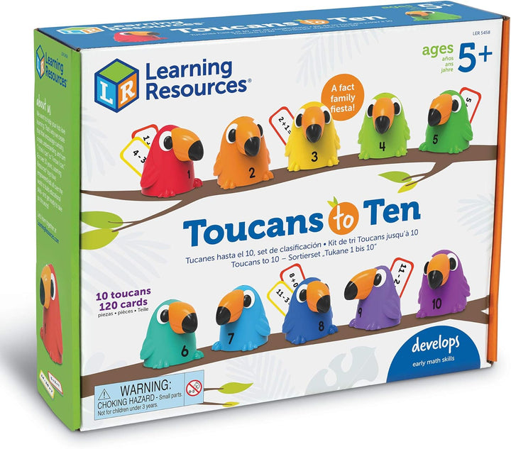 Learning Resources Tukane 1 bis 10, Tukane