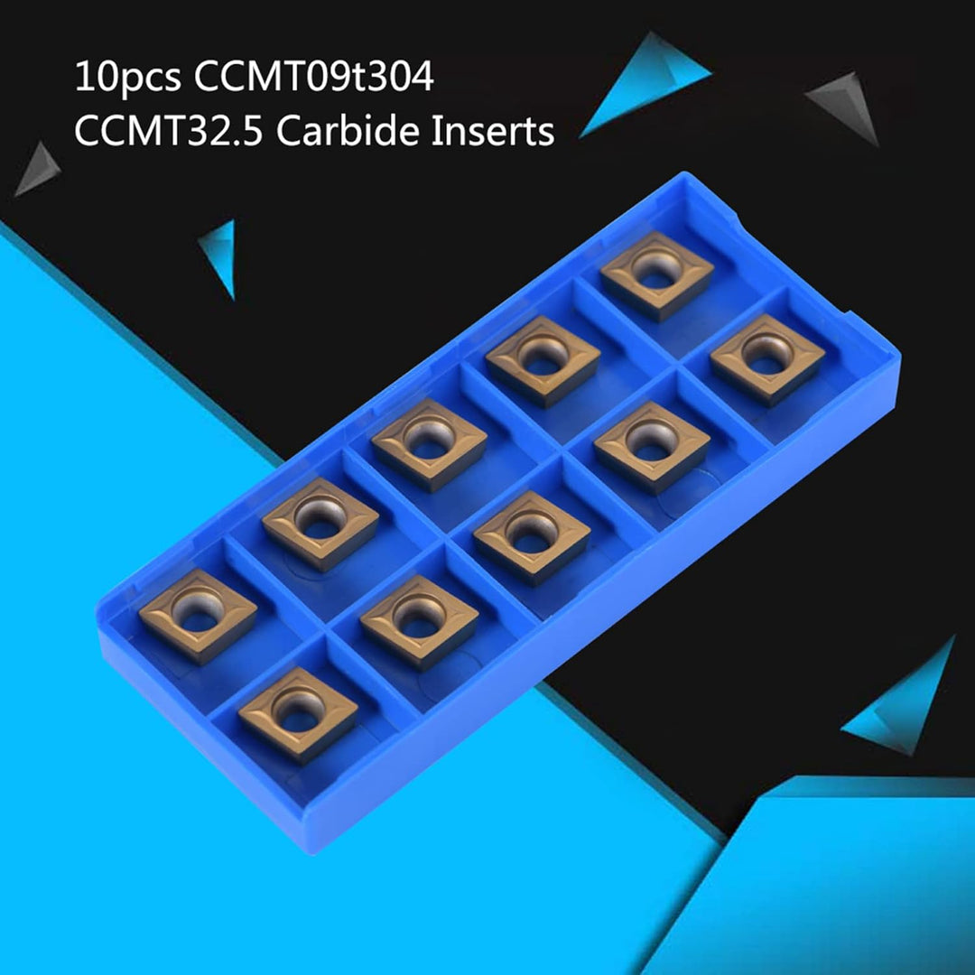 CNC Hartmetall Einsatzschneider, 10pcs Wendeschneid Drehmaschine Fräseinsätze Drehen Werkzeuge mit B