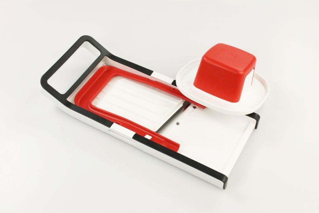 TUPPERWARE Mando-Junior Chef Mandolino Reibe weiss rot 10121
