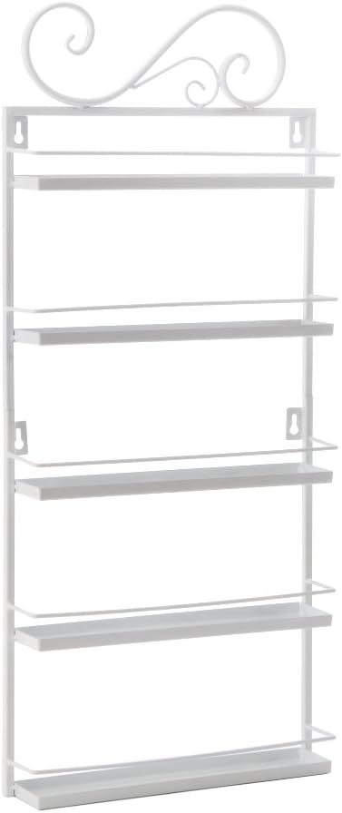 5-Tier Nagellack Regal Metall Kosmetik Aufbewahrung Nagellackregal Wandregal für Tonie Ätherisches Ö