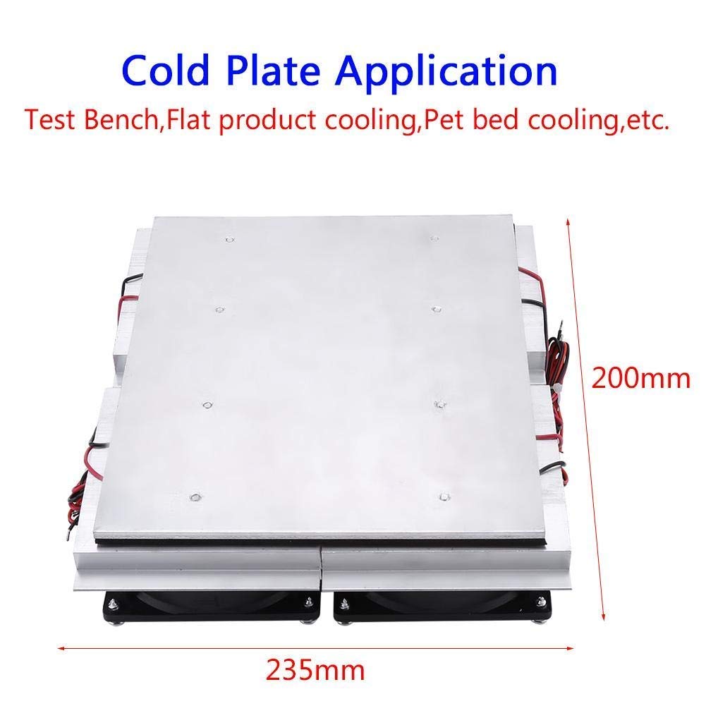240W Hochleistungs-Halbleiter-Kühlungs-thermoelektrischer Peltier-Kühlplatten-Kühler mit dem Fan, sc