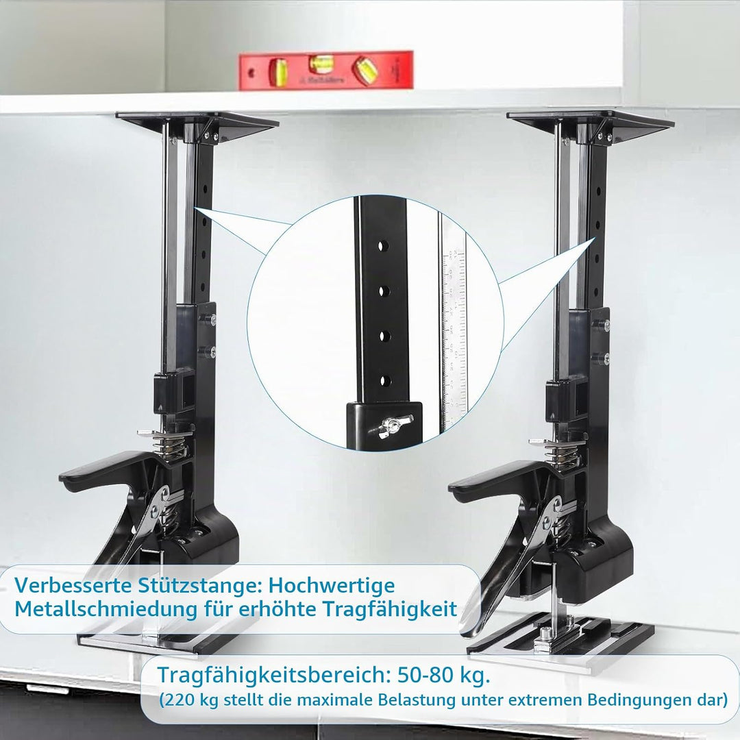 DBREAKS 3-in-1 Multi Arbeitssparender Arm mit Skala, 2Pcs 38CM Multifunktionale Handhebewerkzeug Bis