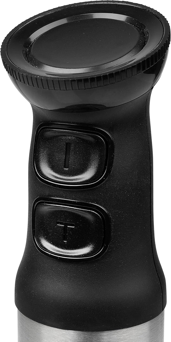 Tristar MX-4855 Stabmixer – Stufenlose Geschwindigkeit – 1200 W – Schwarz.