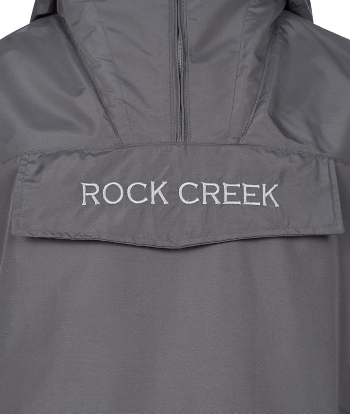 Rock Creek Herren Windbreaker Jacke Anorak H-295, Anthrazit