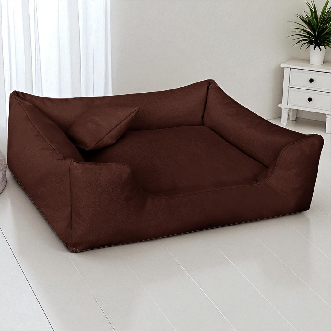 tierlando® Stabiles Hundebett Moritz Komfort Hundesofa aus festgewebtem, robusten Polyester, Grösse:
