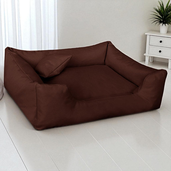 tierlando® Stabiles Hundebett Moritz Komfort Hundesofa aus festgewebtem, robusten Polyester, Grösse:
