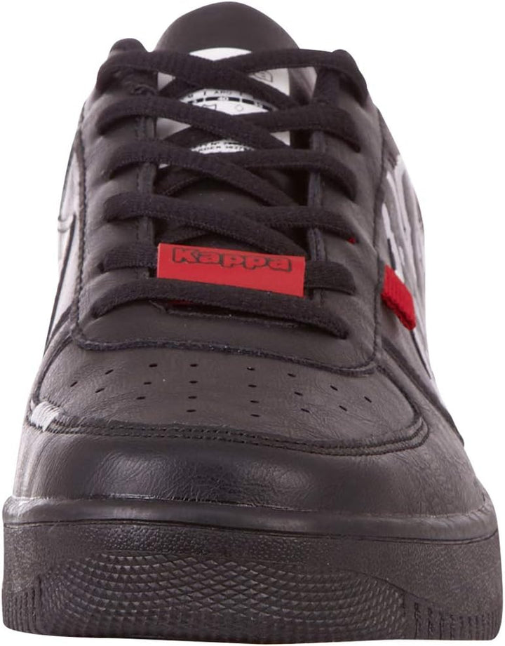 Kappa Herren Bash Mid Fur Sneaker 1110 Black White 37 EU