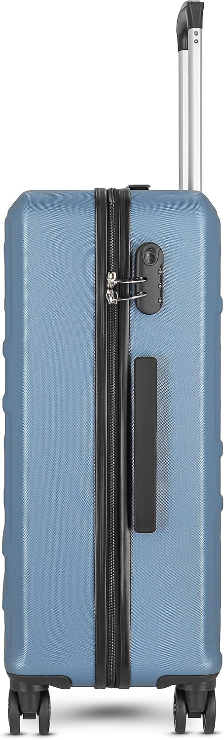 Worldpack New York 2.0 Koffer Set-Gross | Trolley mit 4-Rollen und Zahlenschloss - Hartgepäck mit Wä