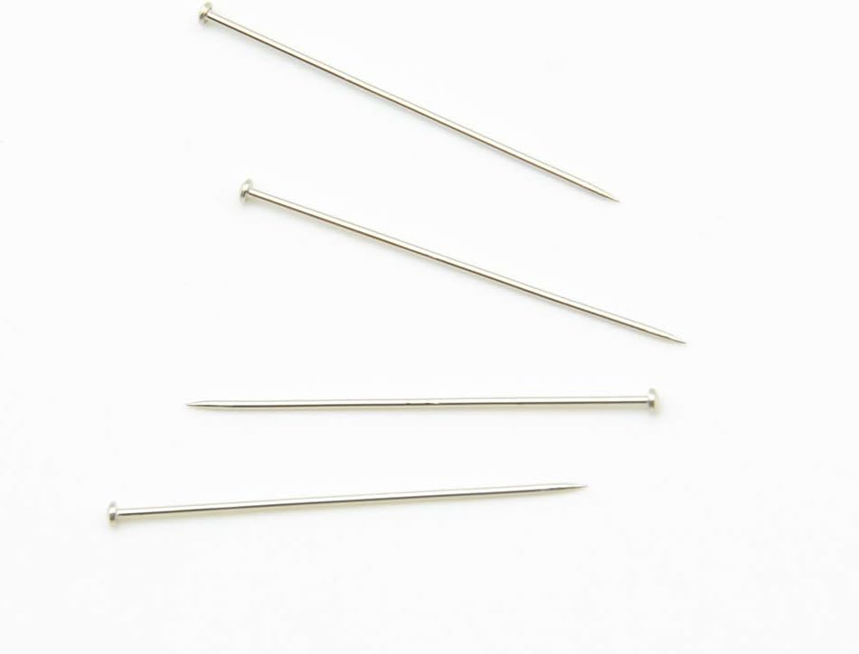 Prym 024122 Stecknadeln, 0,50 x 30mm, silberfarbig, 500g, Kunststoffdose