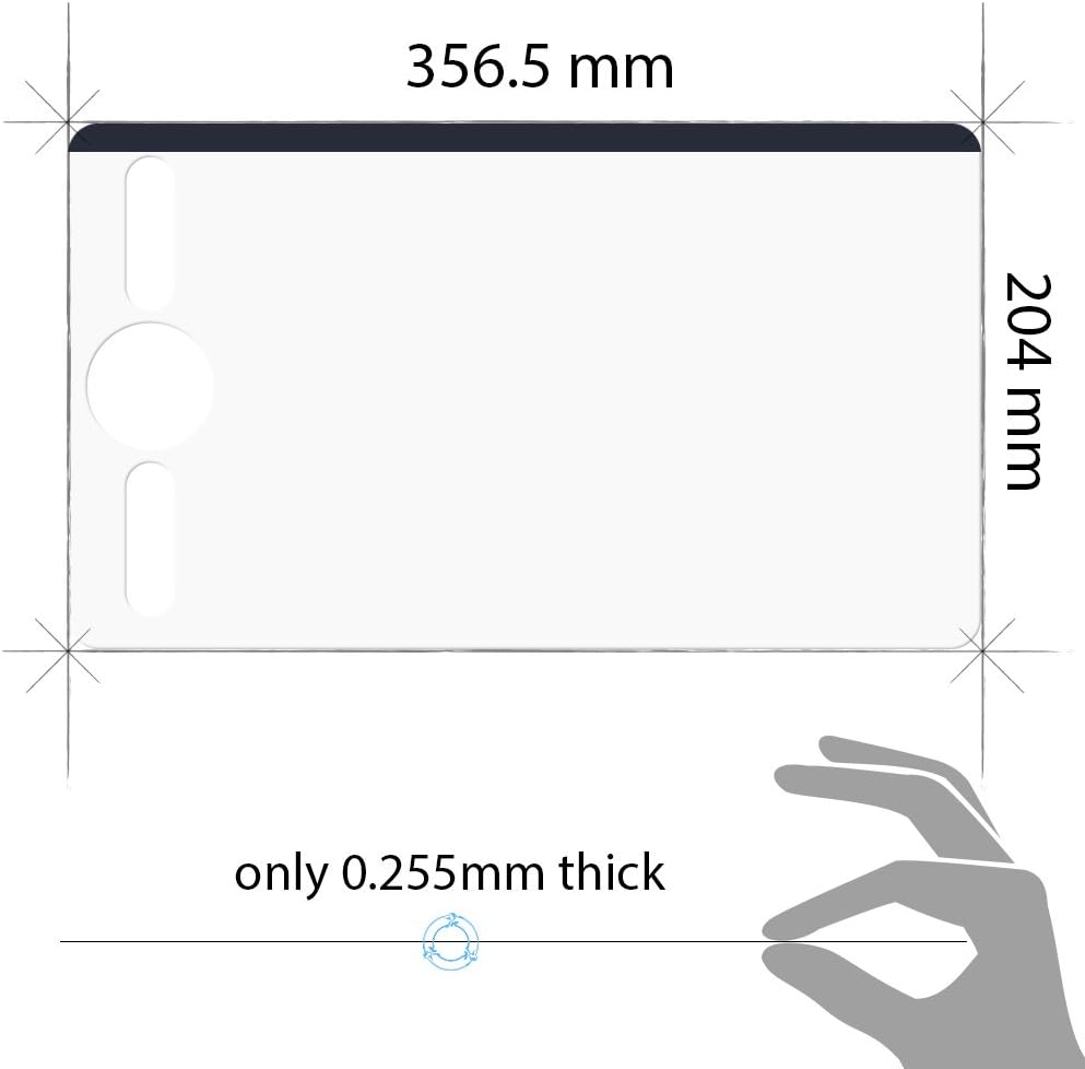 XP-PEN Schutzfolie für Deco 02 Grafiktablett (2 Stück)