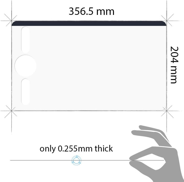 XP-PEN Schutzfolie für Deco 02 Grafiktablett (2 Stück)