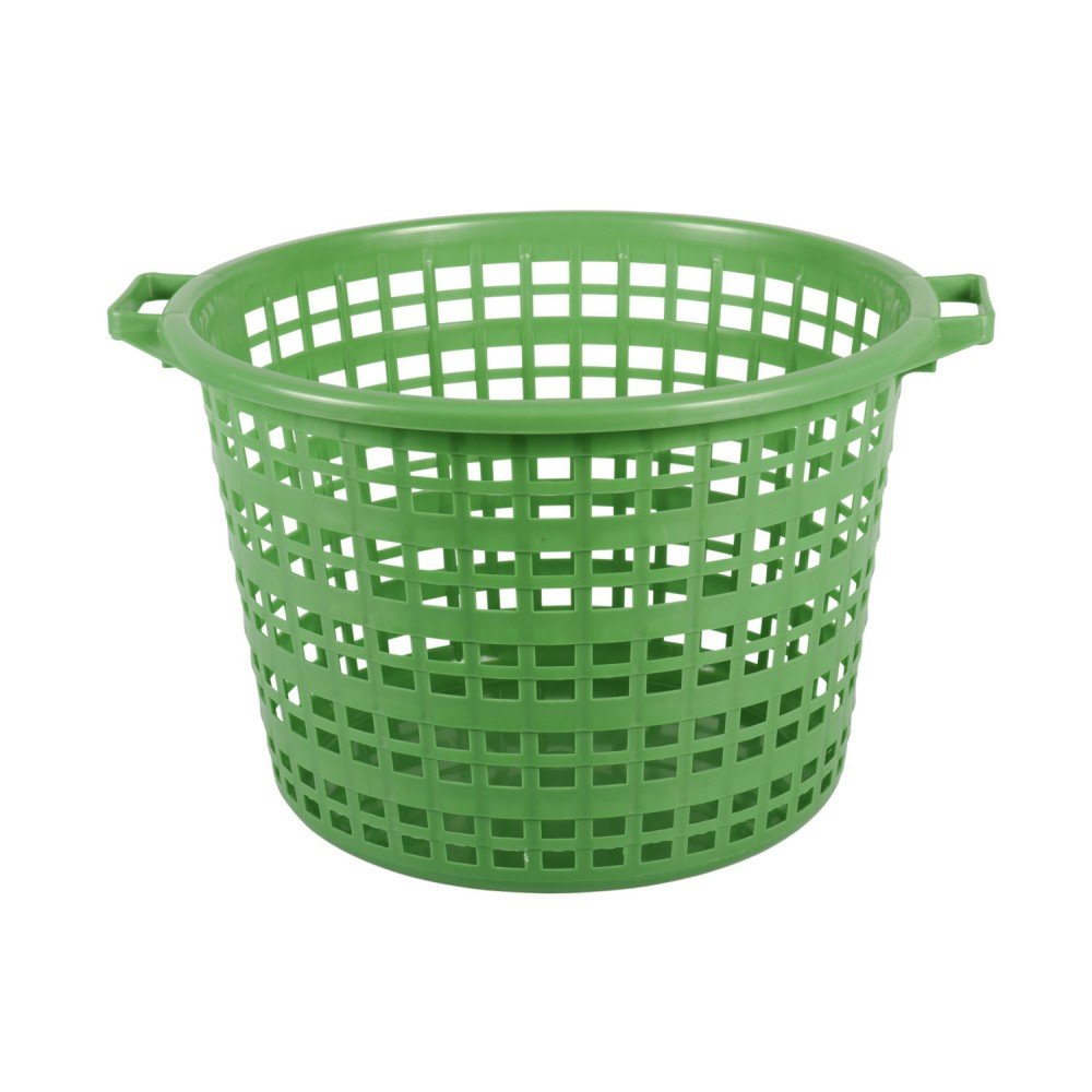 Turk Gartenkorb Kunststoff 50kg Inhalt, grün, engmaschig