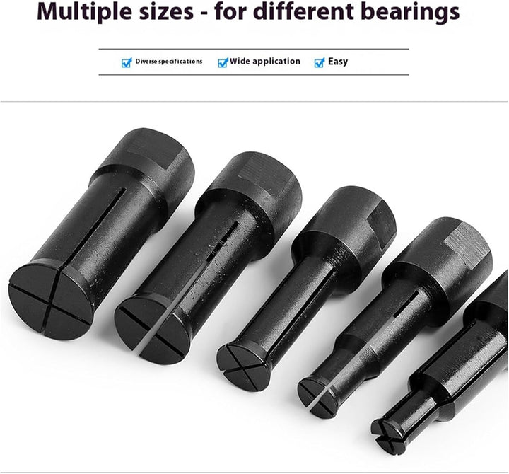 9-23 Mm Motorcycle Inner Bearing Puller with Portable Blow-Moulded Case Inner Bearing Puller Wheel B