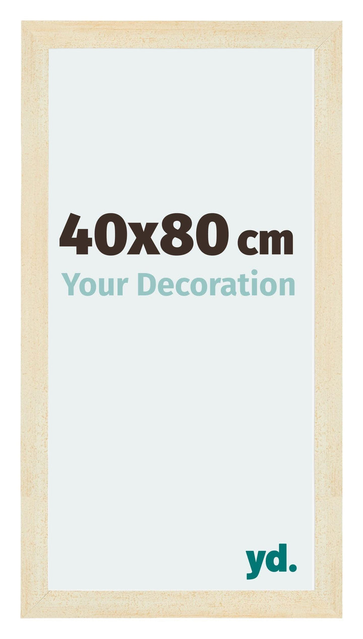 yd. Your Decoration - Bilderrahmen 40x80 cm - Bilderrahmen aus MDF mit Acrylglas - Antireflex - Ausg