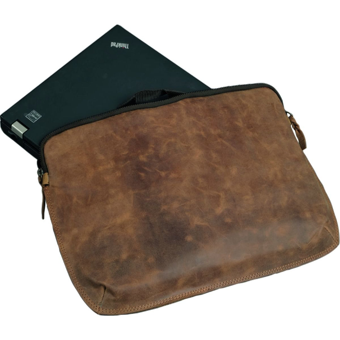 ALASSIO 601360 Laptopsleeve STYLE, Notebooktasche für Laptops bis 15,6 Zoll, Reissverschlusstasche a