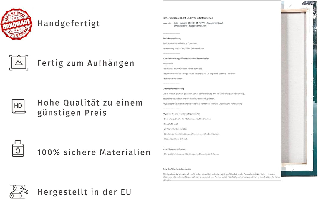 Julia-Art - Bilder Johnny Cash Leinwandbild Porträt Zitat Quotes Schwarz-Weiss Kunstdruck 121 x 81 c